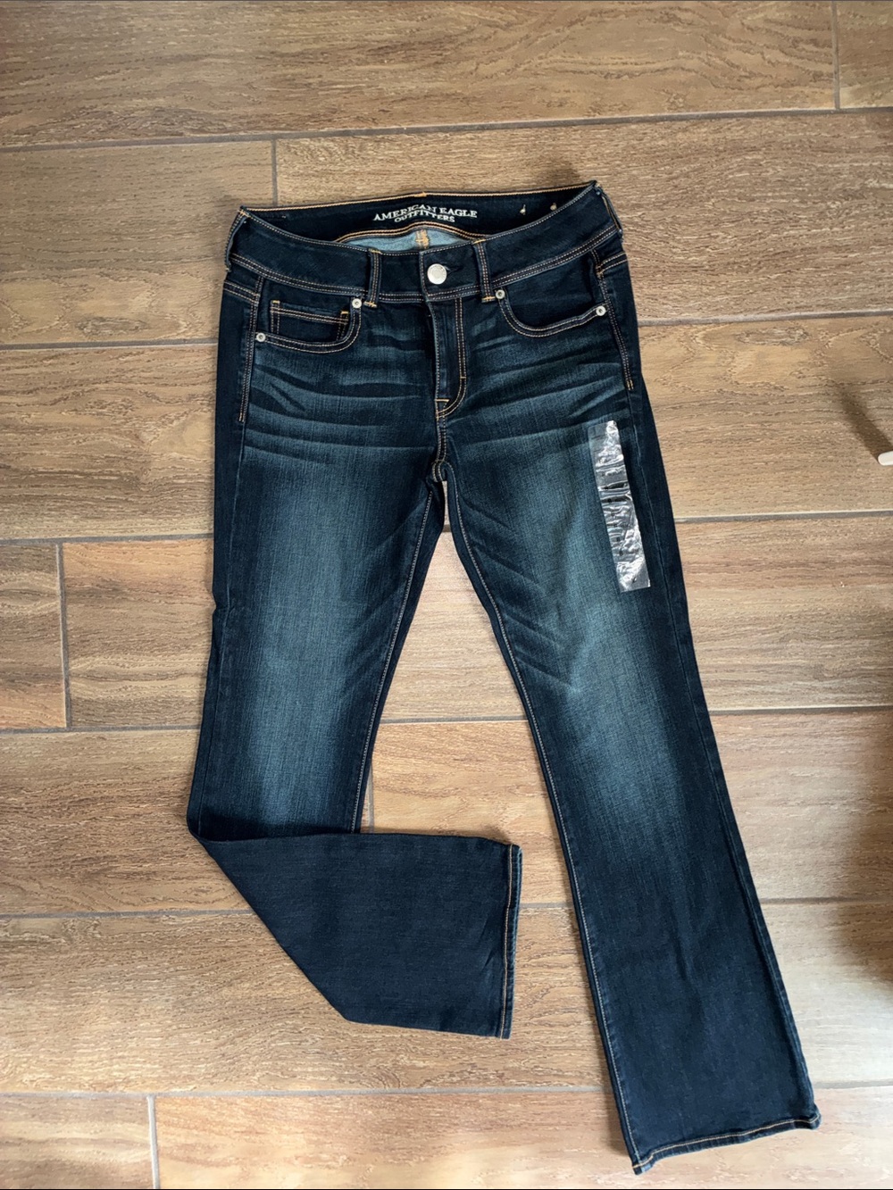 American Eagle Outfitters Dark Blue Bootcut Jeans